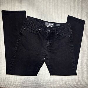 BKE Men's Straight Jeans - Dark Black